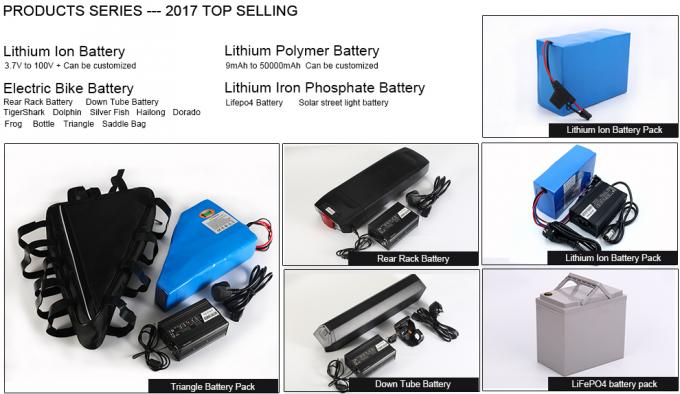 Batterie électrique de vélo de la batterie 36V 10Ah d'Ebike de prix usine 48V 20Ah pour la bicyclette 1000W